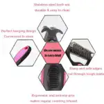 Pet Grooming Brush – Double Sided Shedding And Dematting Undercoat Rake Comb - Image 10