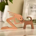 The Love Between You And Your Fur-Friend - Gift For Pet Lovers - Wooden Pet Carvings - Image 6