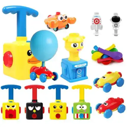 Fun Packed Balloon Car Toy Pump Set