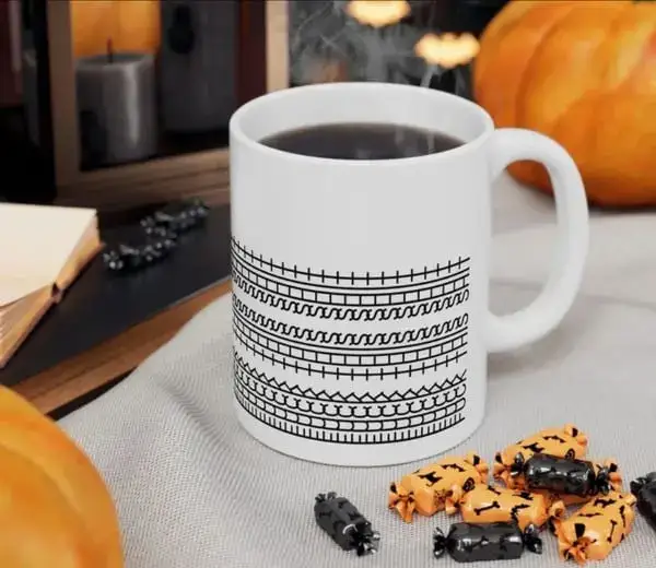 Hidden message coffee mug